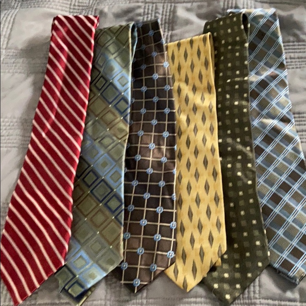 6 mixed ties